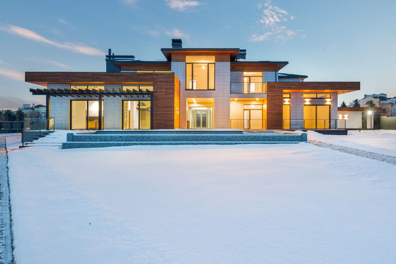 Large modern single-family home representative of McLean's estate-scale properties